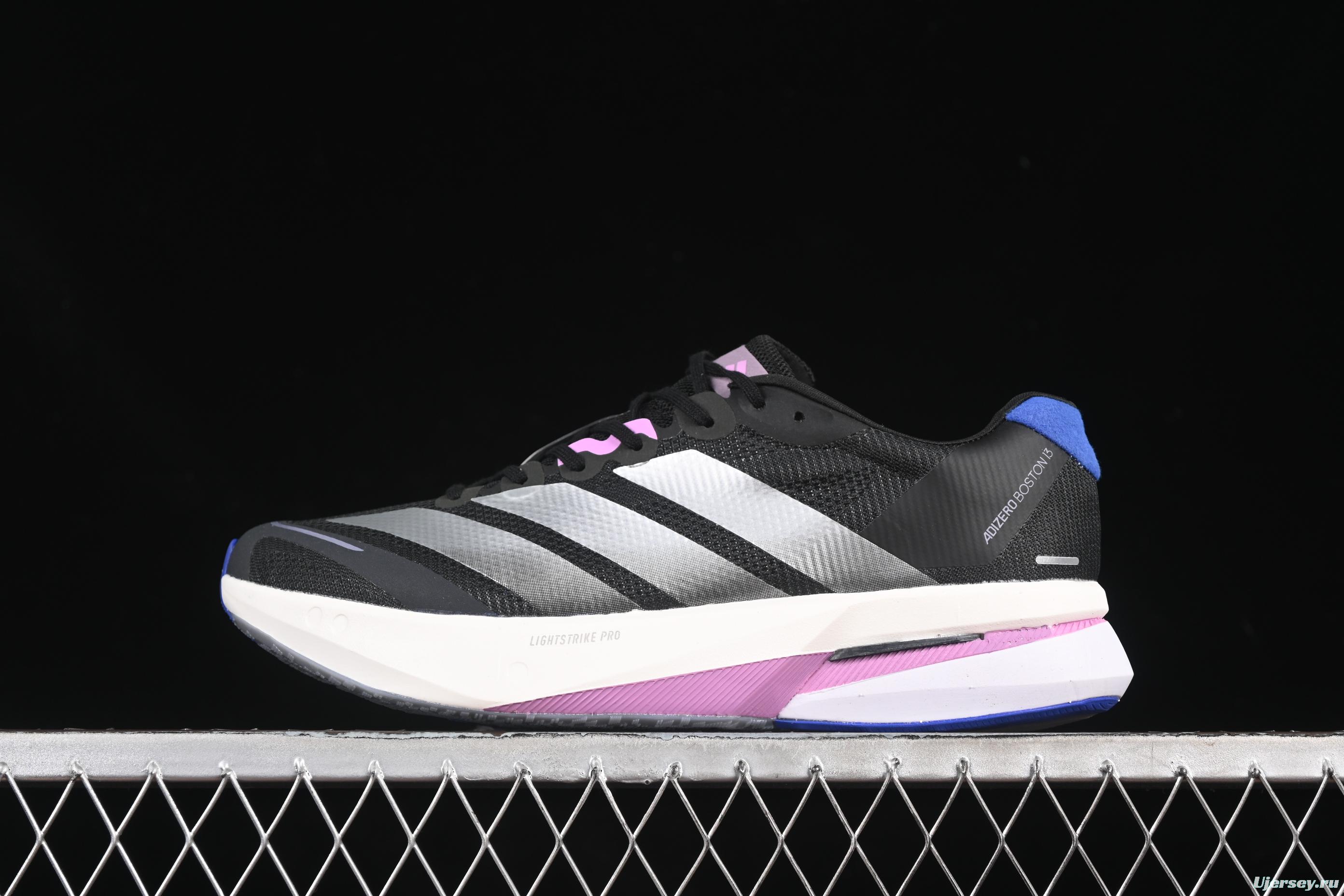 Adidas Adizero Boston 13 Running Shoes with Breathable Design - JS4950