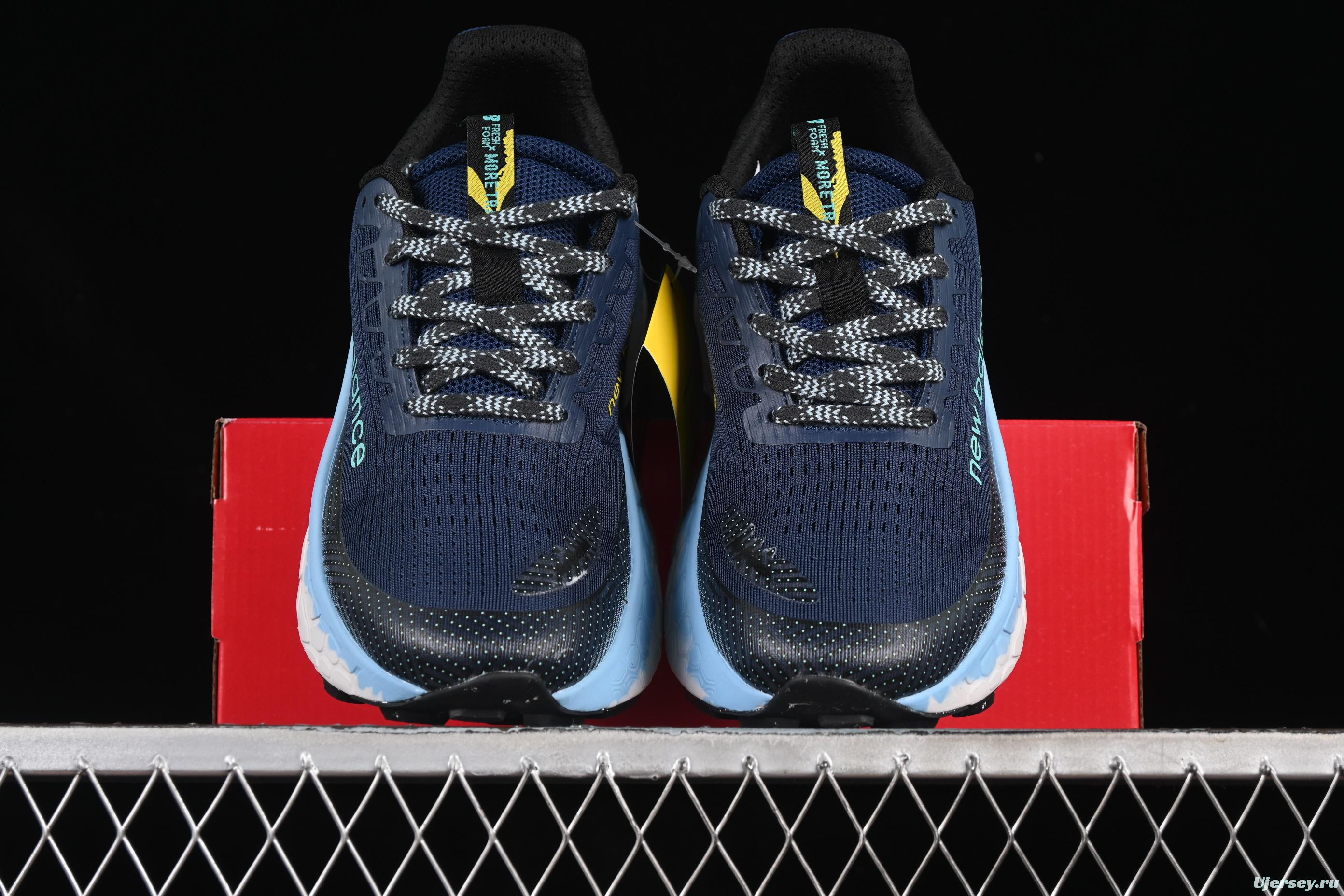 New Balance Fresh Foam X More V3 TDS Low-Top Running Shoes with Durable Anti-Slip Design - MTMORAB3