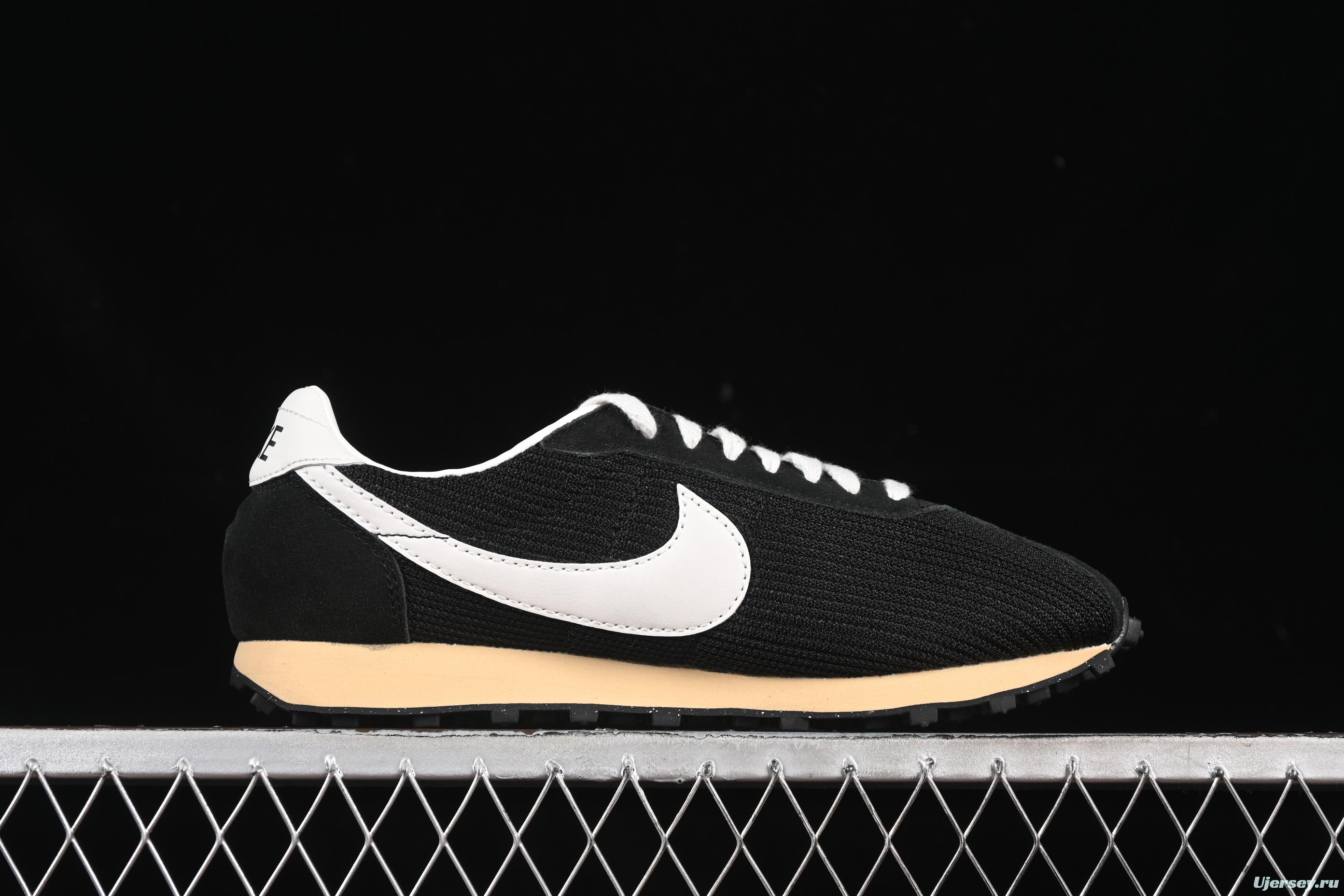 Nike Stussy Roshe Run LD-1000 Comfortable Versatile Non-Slip Wear-Resistant Waffle Low-Top Casual Running Shoes - HM0950-001
