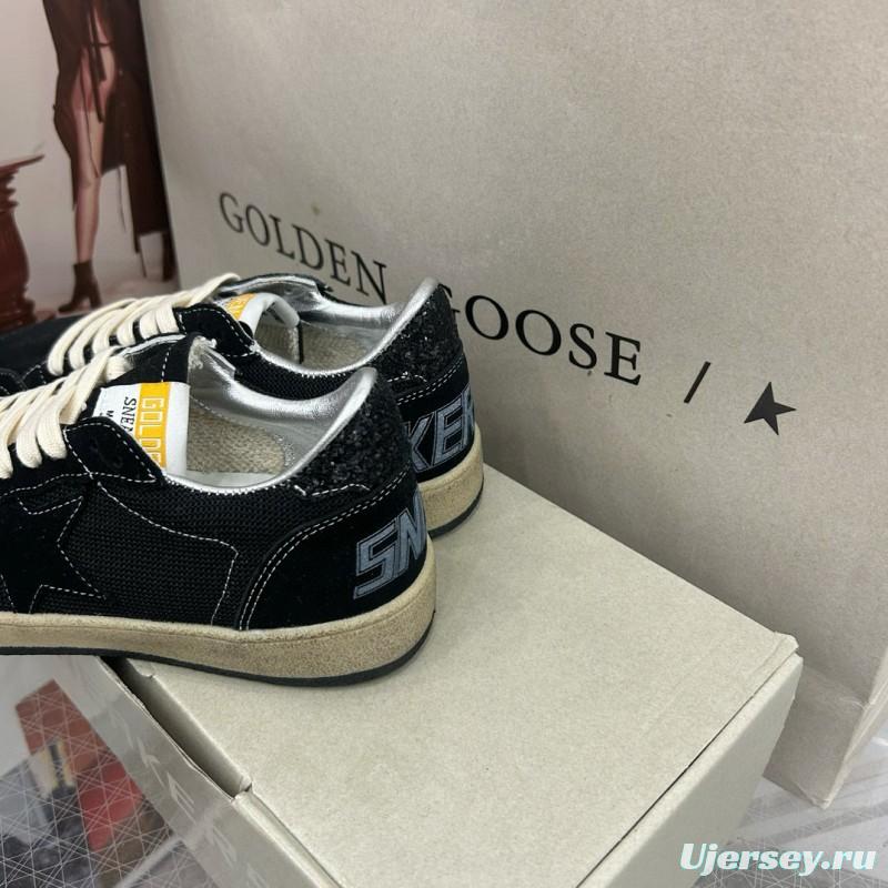 2024 Unisex GGDB Black Suede Sneakers MJ00260