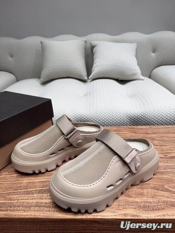 2025 UGG Beige Mesh Slippers