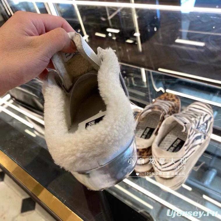 2024 Slippers GGDB White Shearling Slippers MJ00280