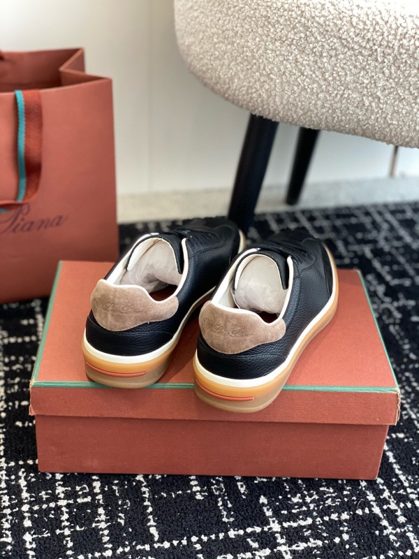 2024 Men LP Black Suede Leather Sneakers MJ00320