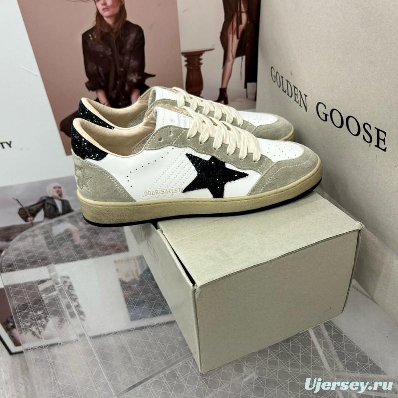 2024 Unisex GGDB White Black Suede Leather Sneakers MJ00260