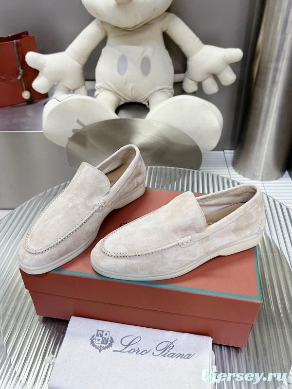 2025 Men LP Beige Suede Loafer LY00260