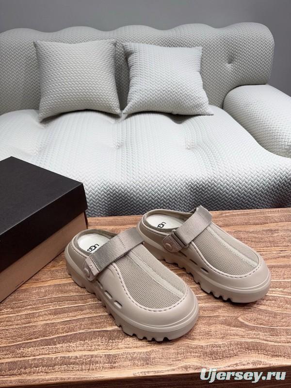 2025 UGG Beige Mesh Slippers