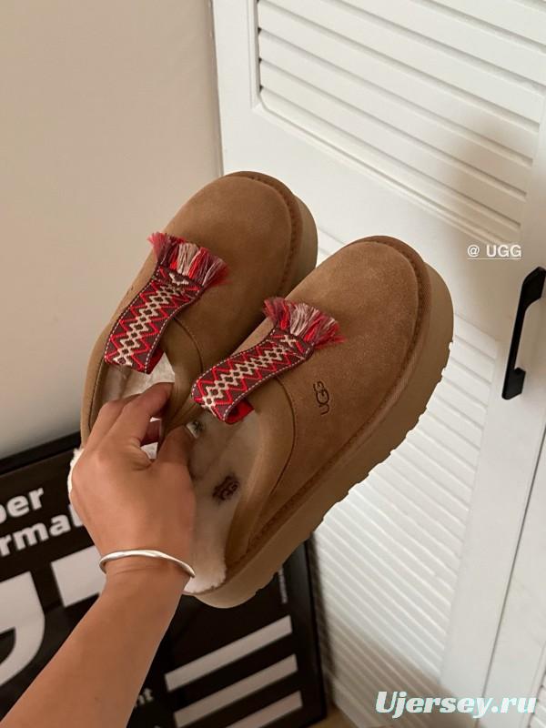 2024 UGG Brown Suede Slippers MJ00230