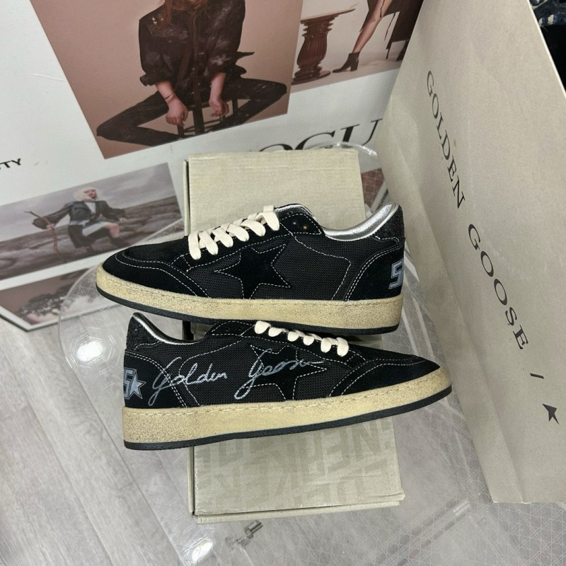 2024 Unisex GGDB Black Suede Sneakers MJ00260