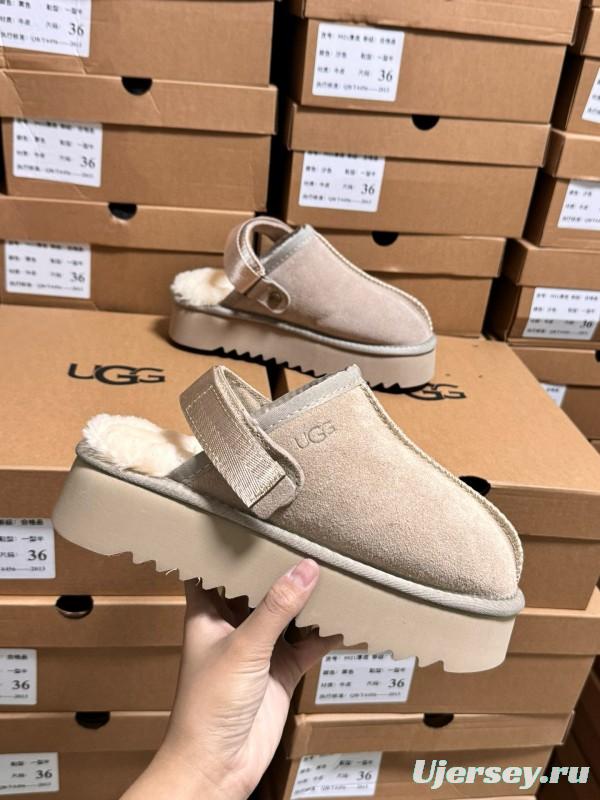 2024 Women UGG Sand Suede Slippers MJ00170