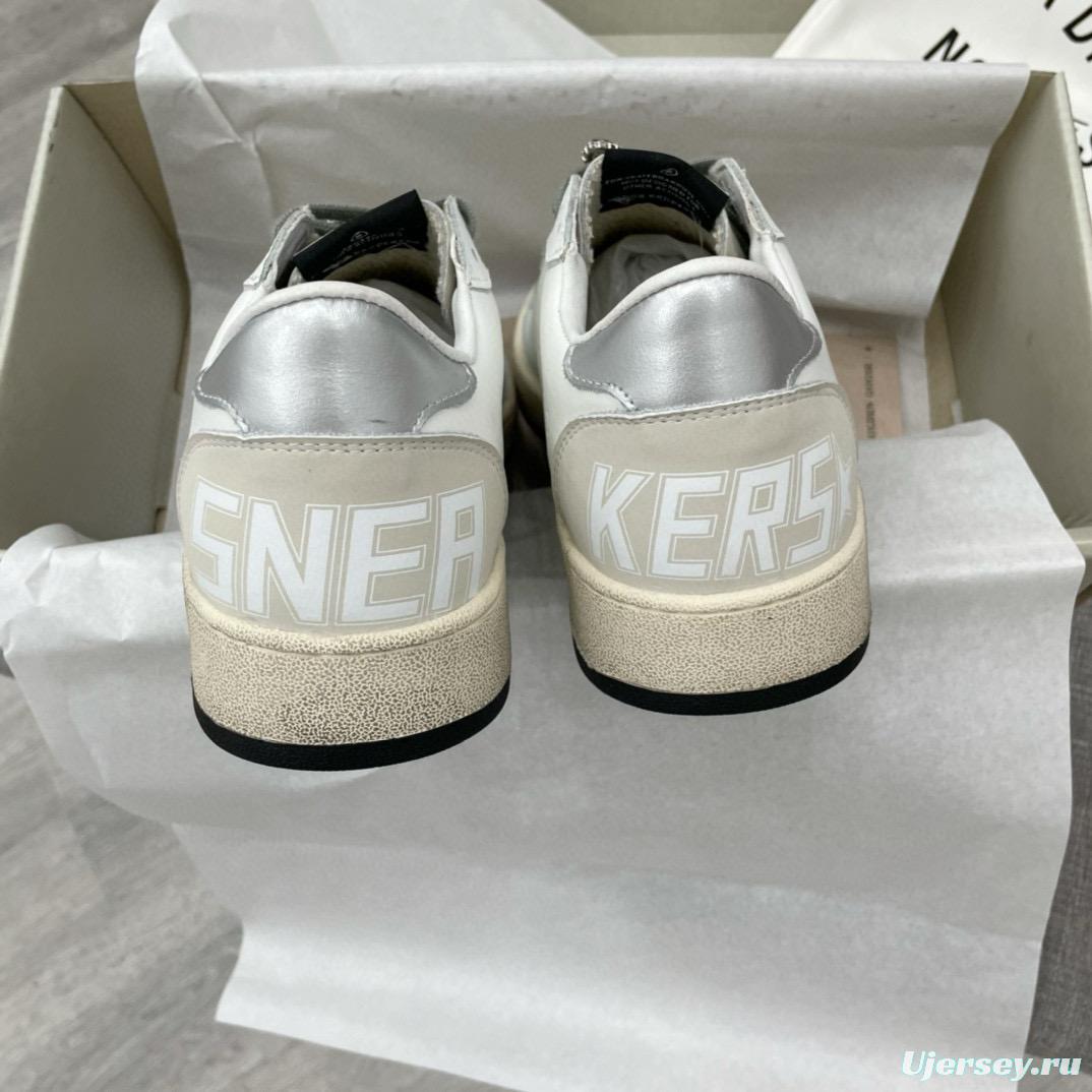 2024 Unisex GGDB white grey leather sneakers MJ00260