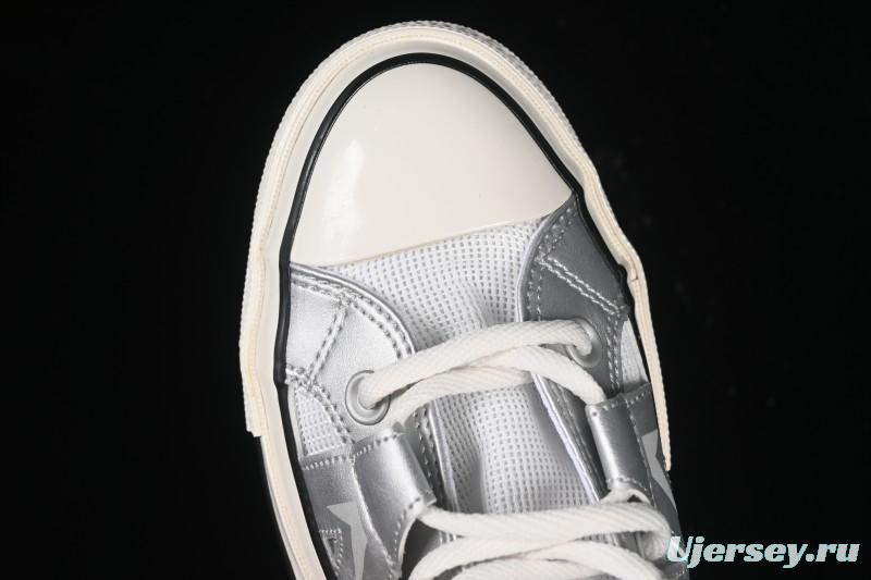 Converse Chuck 1970s Future Silver High-Top Casual Sneakers - A15187C