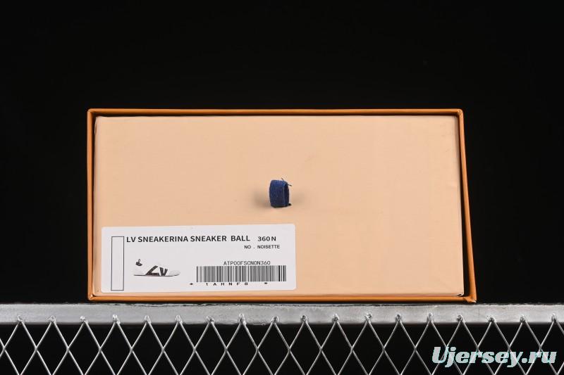 Louis Vuitton Sneakerina Round-Toe Lace-Up Ballet Style Flat Training Shoes - N.F6