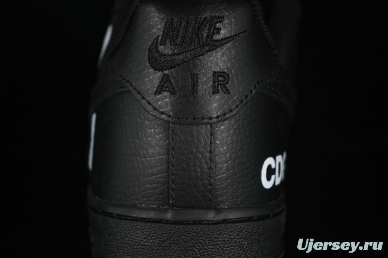 Nike Comme Des Garcons Air Force 1 Low Casual Sneakers with Full-Length Air Cushion - IB9949-001