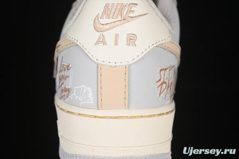 Nike Air Force 1'07 Low Love Letter Casual Sneakers - DB3301-111