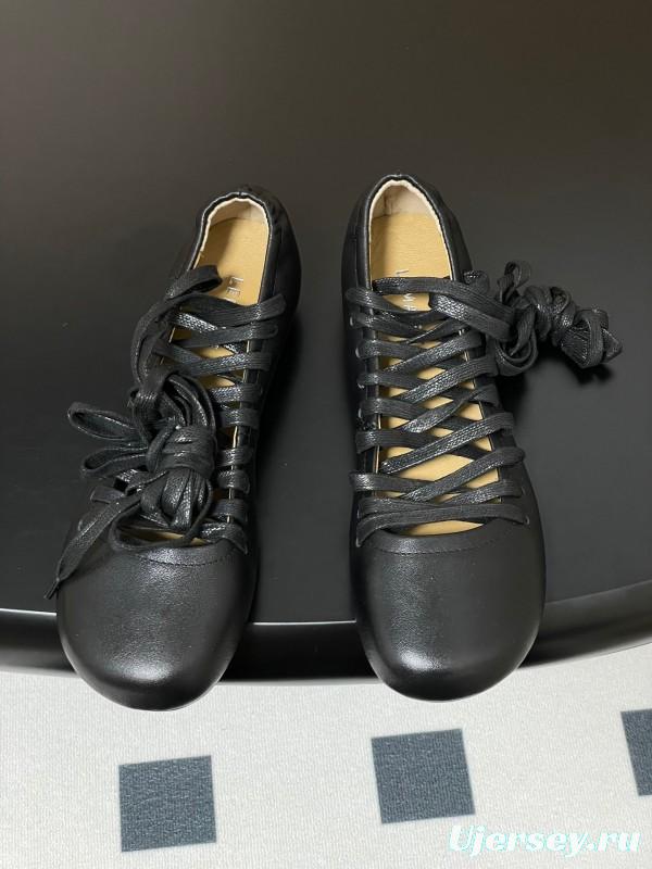 Lemaire 2025 SS Early Spring New Ballet Flats Derby Shoes Flat Sole Chunky Heel Single Shoes - KFY00310