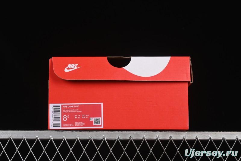 Nike SB Dunk Low White Grey Low-Top Casual Skate Shoes - IH0632-141