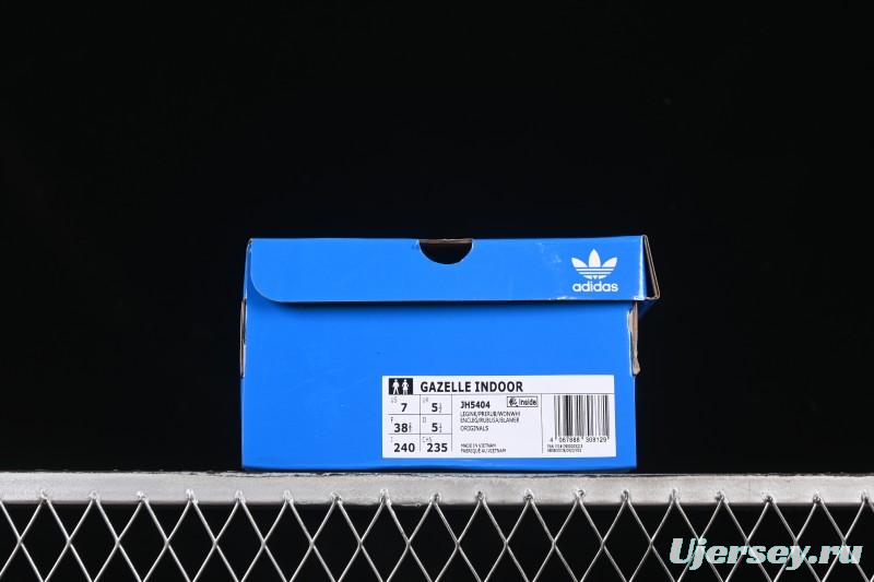 Adidas Originals Gazelle Indoor Retro Casual Slip-Resistant Wear-Resistant Low-Top Skate Shoes - JH5404