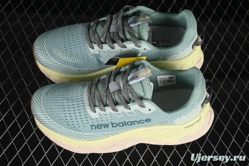 New Balance Fresh Foam X More V3TDS Wear-Resistant Slip-Resistant Low-Top Running Shoes - WTMORCB3