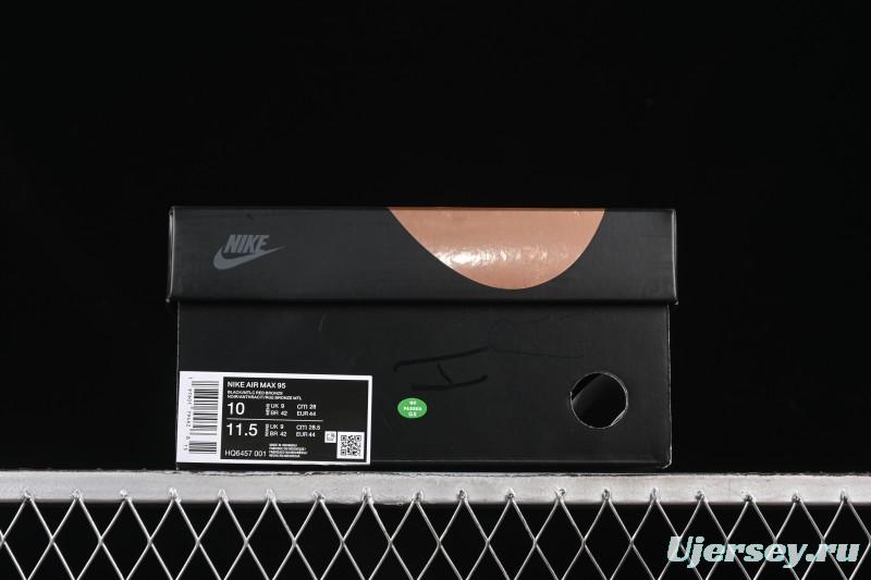 Nike Air Max 95 Retro Cushioned Running Shoes - HQ6457-001