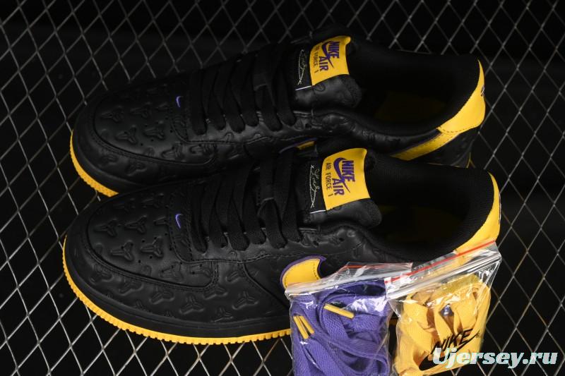 Nike Air Force 1 '07 Low Kobe Full-Grain Leather Casual Sneakers - HV5122-001