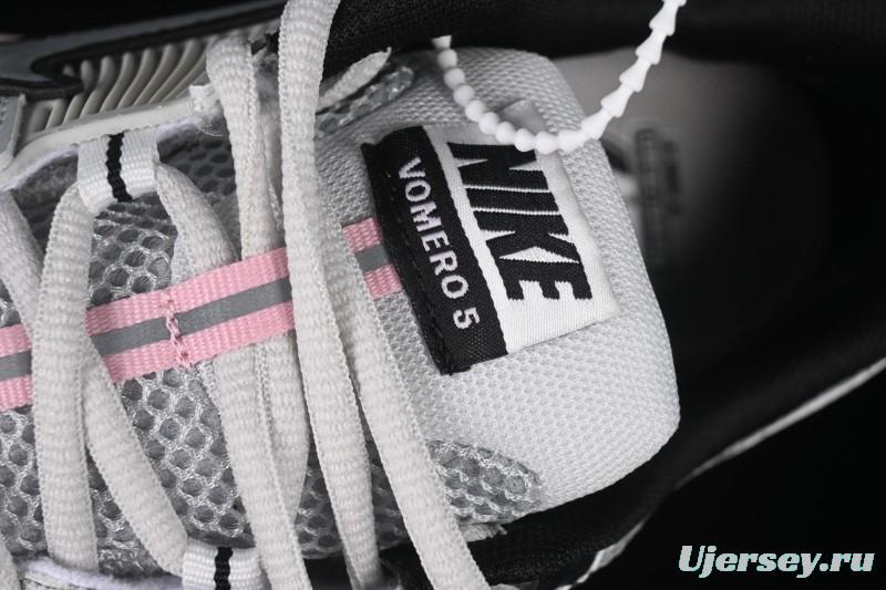 Nike Zoom Vomero 5 Retro Casual Running Shoes with Lightweight Cushioning - HF1877-001