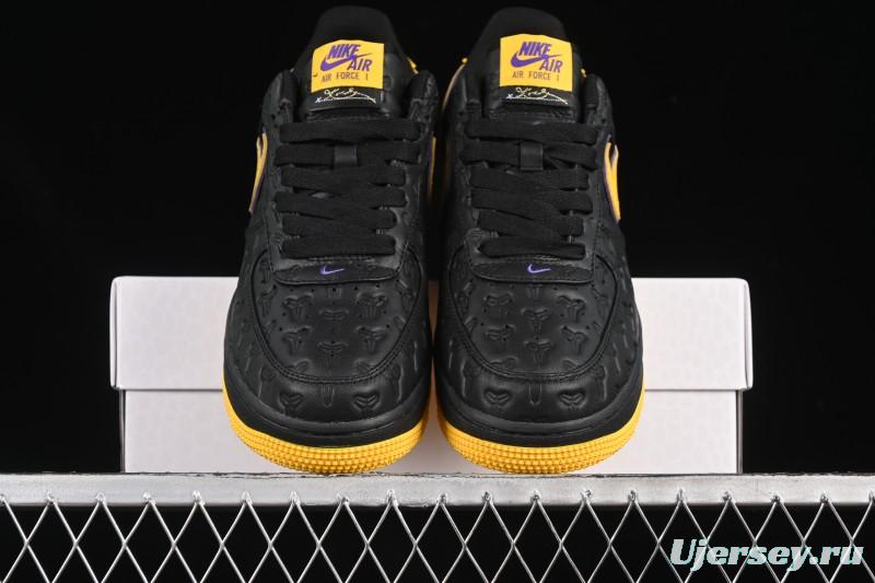 Nike Air Force 1 '07 Low Kobe Full-Grain Leather Casual Sneakers - HV5122-001