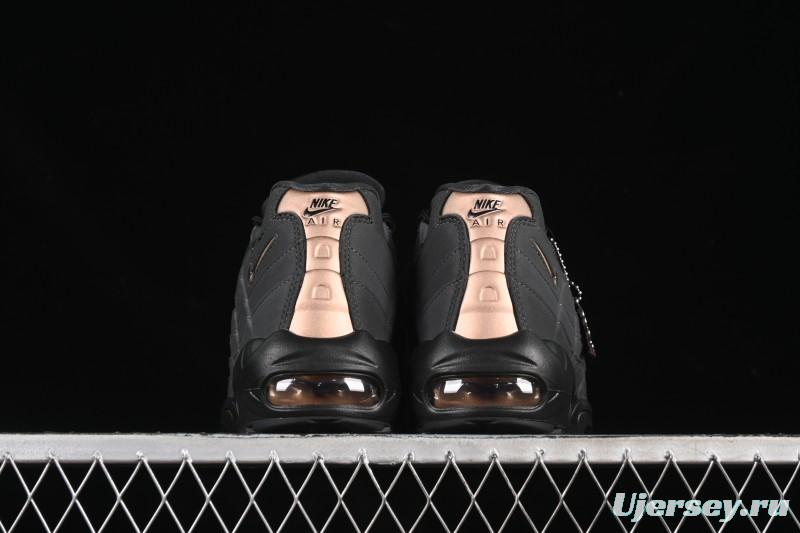 Nike Air Max 95 Retro Cushioned Running Shoes - HQ6457-001