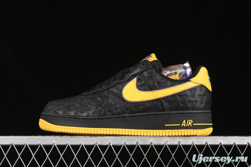 Nike Air Force 1 '07 Low Kobe Full-Grain Leather Casual Sneakers - HV5122-001
