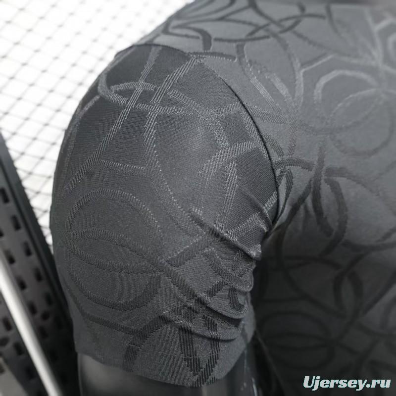 Player Version 25/26 Paris Saint-Germain PSG Black Pre-Match Jersey