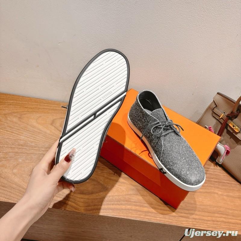 2025 Unisex H Grey Felt Boots AS00380