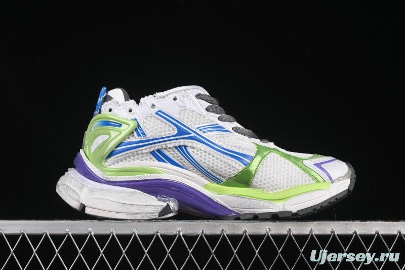 Balenciaga Runner Kith Four Color Retro Casual Shoes - W3RMU9043