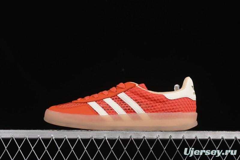 Adidas Originals Gazelle Indoor Retro Casual Slip-Resistant Wear-Resistant Low-Top Skate Shoes - JS0713