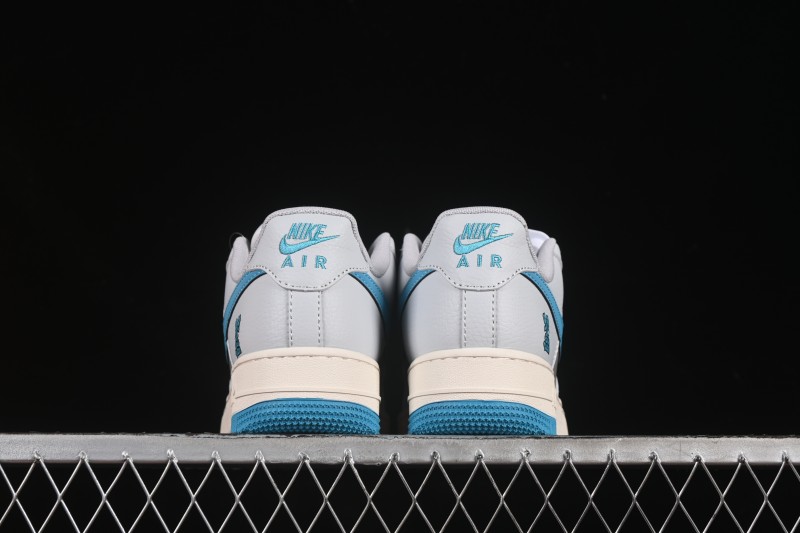 Nike Air Force 1 '07 Low LV Collaboration Gray Blue Sole Casual Sneakers - JJ2508-704