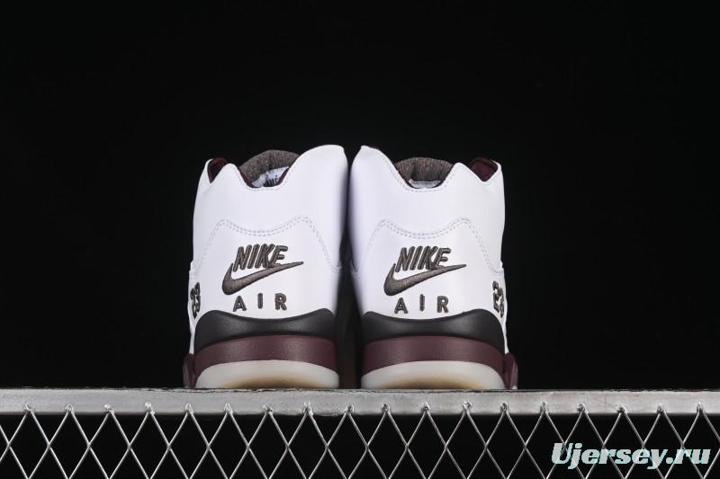 Nike A Ma Maniere x Air Jordan 5 Retro Basketball Shoes with Violet Ore Design - IB1528-100