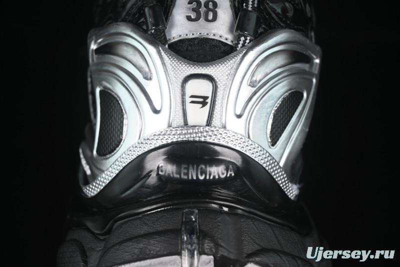 Balenciaga Runner Kith Four Color Retro Casual Shoes - W3RMU1100