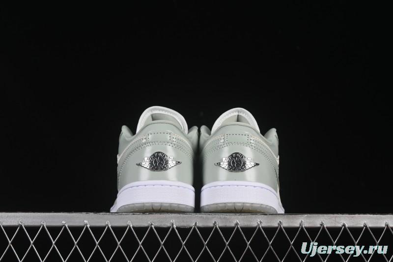 Nike Air Jordan 1 Low AJ1 Amber Green Low Top Casual Skate Shoes HF4078-100