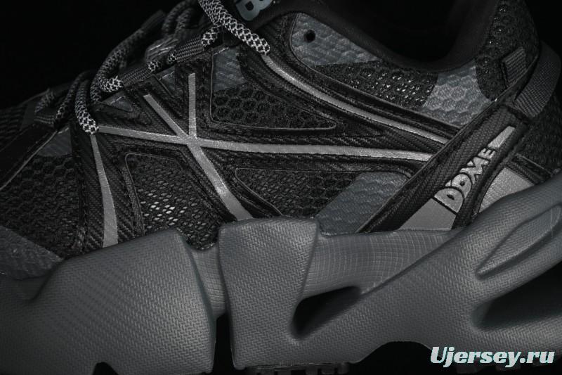 New York Yankees MLB Dome Runner Thick Sole Hollow Out Height Increasing Casual Running Shoes - 3ARND015N50BKS