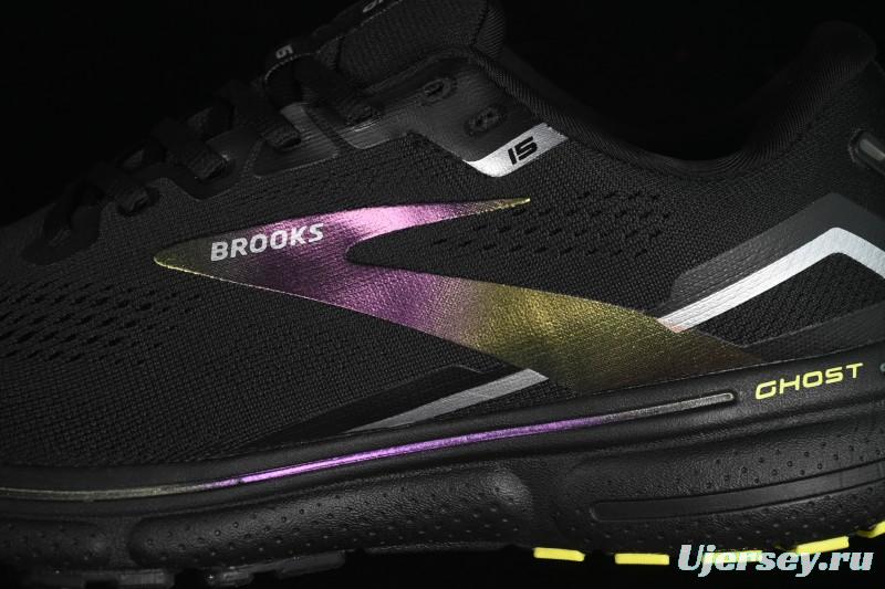 Brooks Ghost 15 Low-Cut Breathable Cushioned Support Casual Running Shoes - 1203801B189