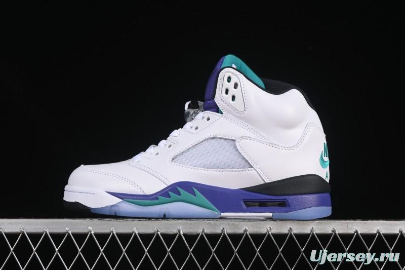 Nike Air Jordan 5 OG Grape Basketball Shoes - HQ7978-100