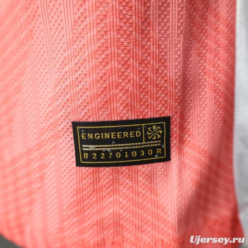 Player Version 25/26 Barcelona Pink with White Trim Jersey