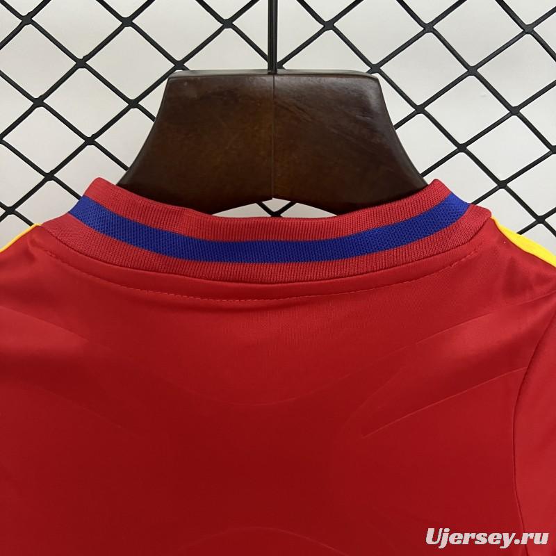 2010 Kids Spain Home Size 16-28 Jersey