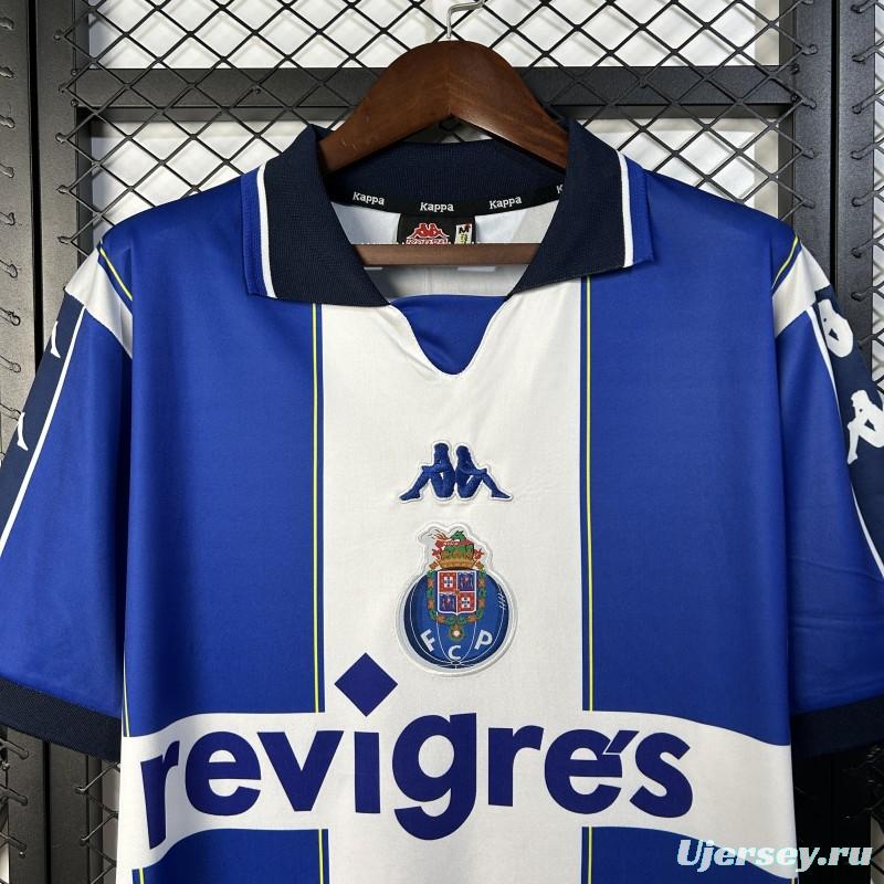 99/00 Retro Porto Home Jersey
