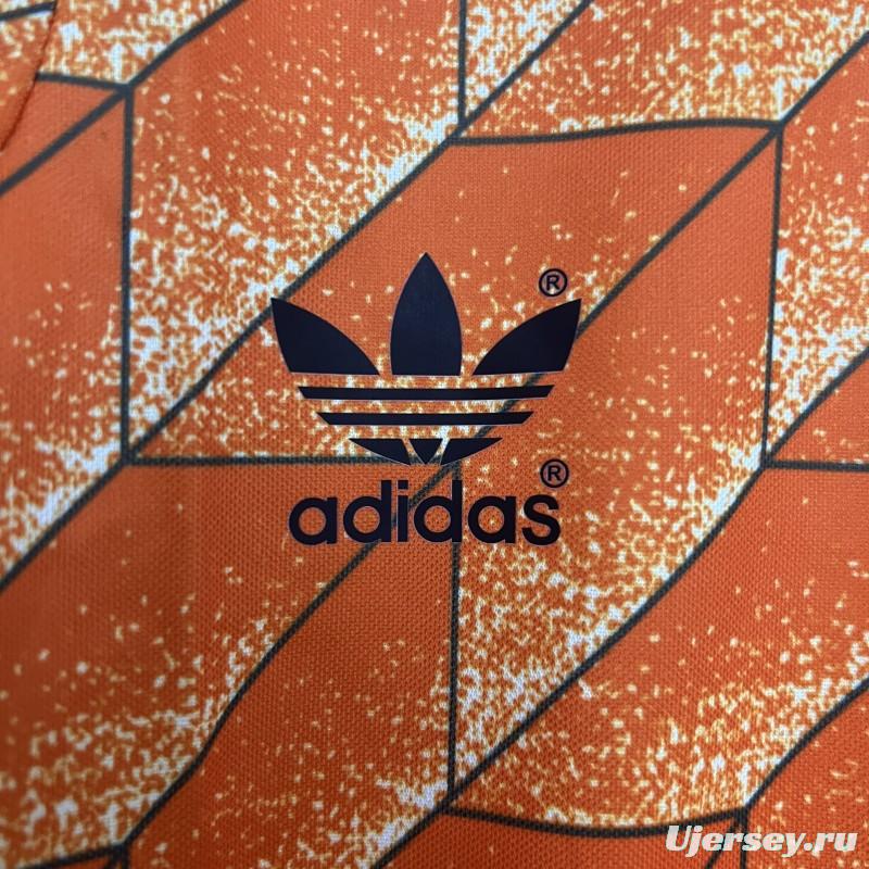 Retro 1988 Kids Netherlands Home Size 16-28 Jersey