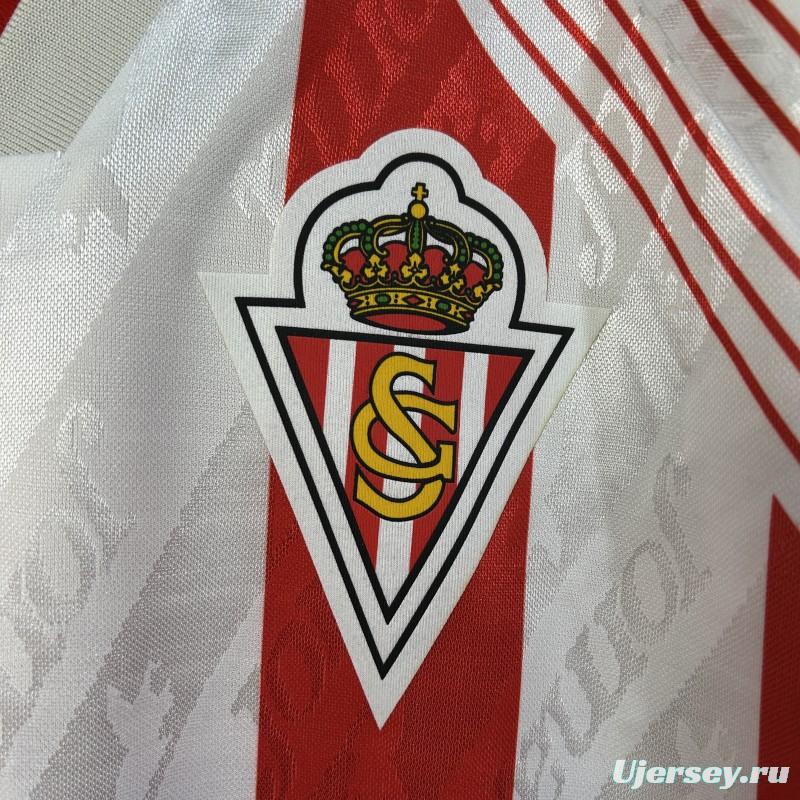 94/95 Retro Sporting Gijon Home Jersey
