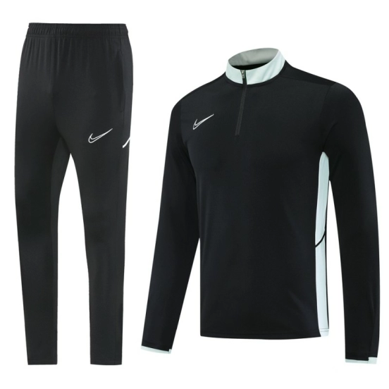 2025 Nike Black Full Hoodie Zipper Jacket +Long Pants