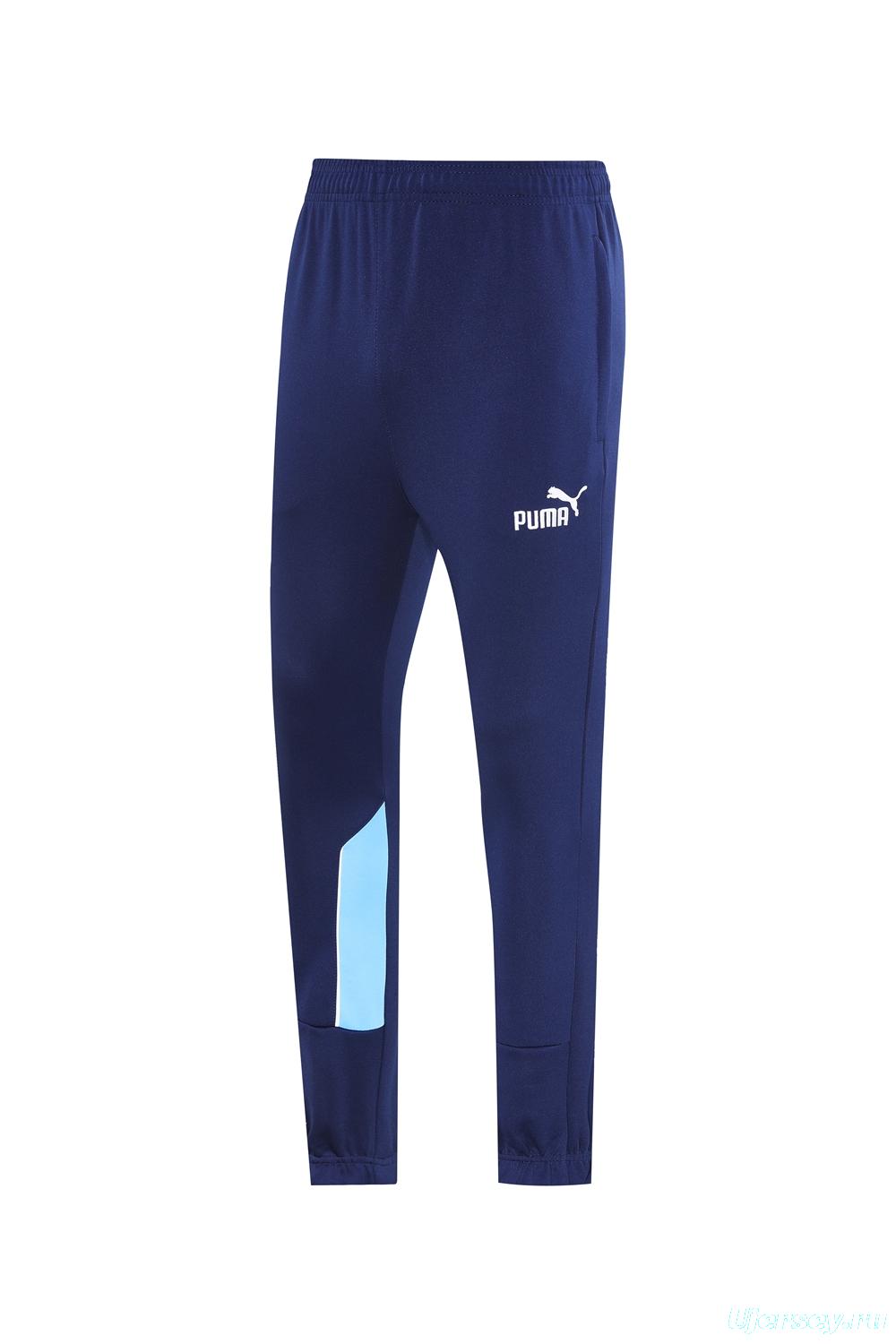 25/26 Manchester City Blue/Navy Full Zipper Jacket +Long Pants