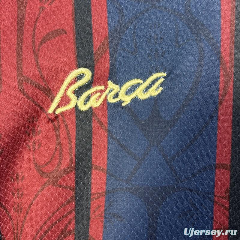 25/26 Kids Modernist FC Barcelona Polo Long Sleeve Jersey