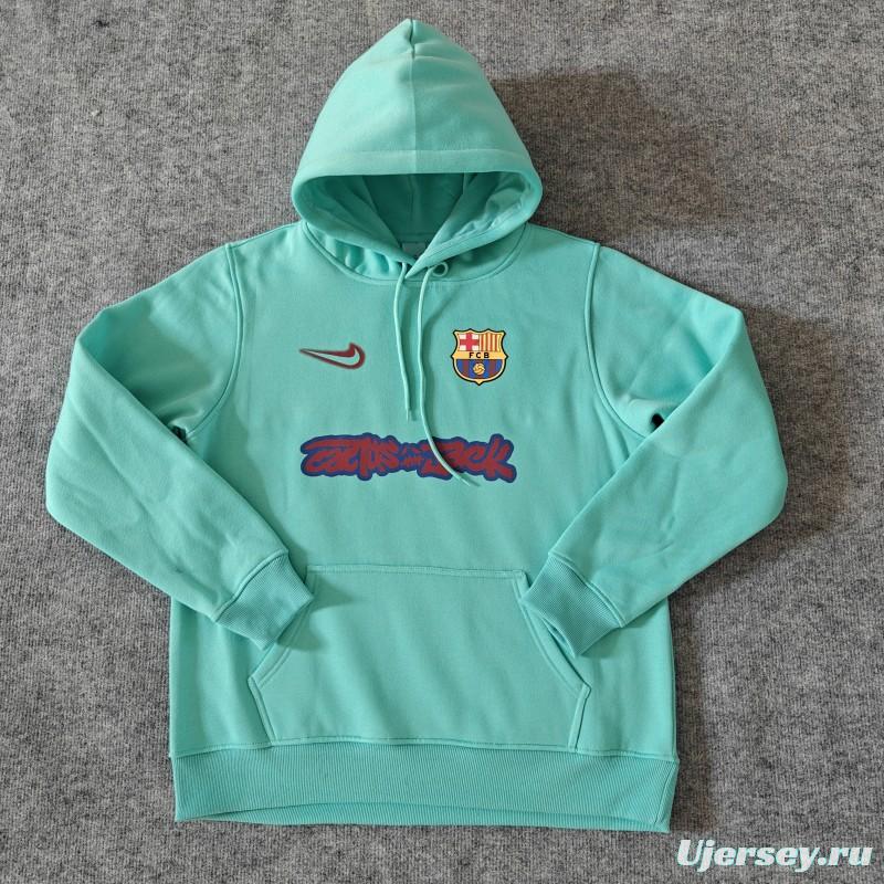 25/26 Barcelona Black Cactus Jack Hoodie -7 Colors