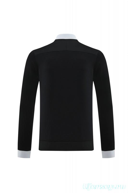 2025 NIKE Black Full Zipper Jacket + Long Pants