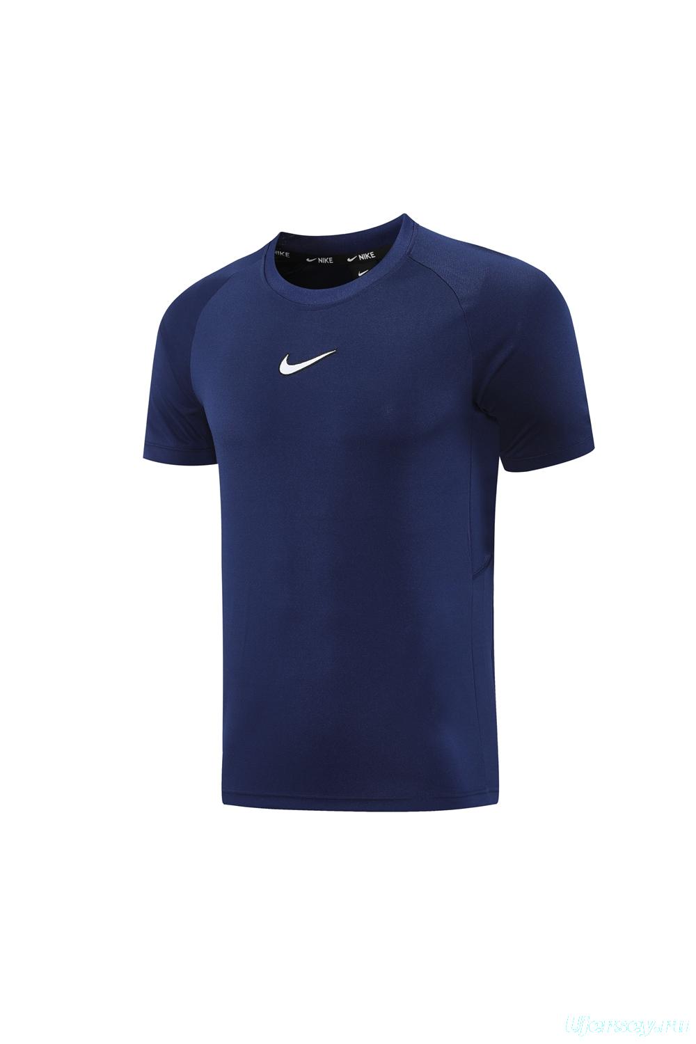 25/26 Nike Navy Short Sleeve Jersey+Shorts